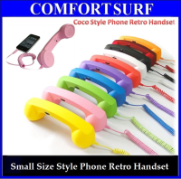 Mini Fashionable Creative Coco Style Phone Retro Handset for Smartphone iPhone, iPad, Samsung, HTC etc